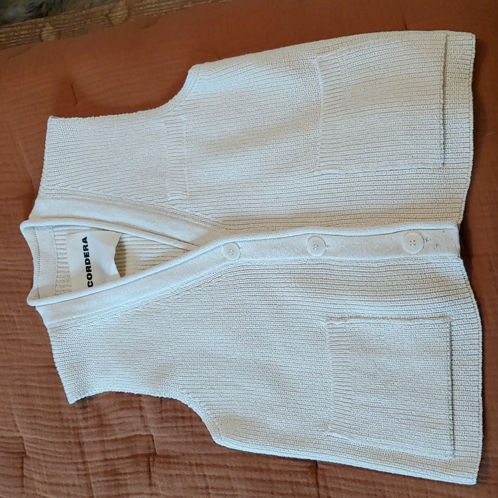 Cordera Waistcoat in Ivory